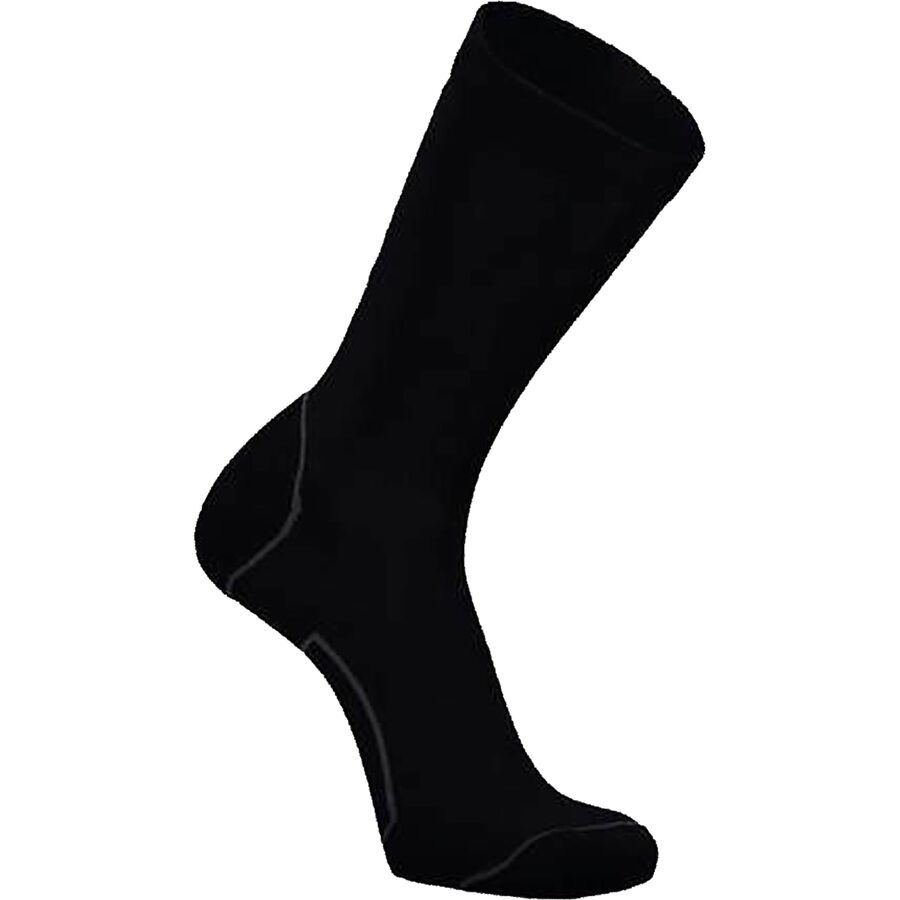 Mons Royale Tech Bike Sock - Women's Black/Grey