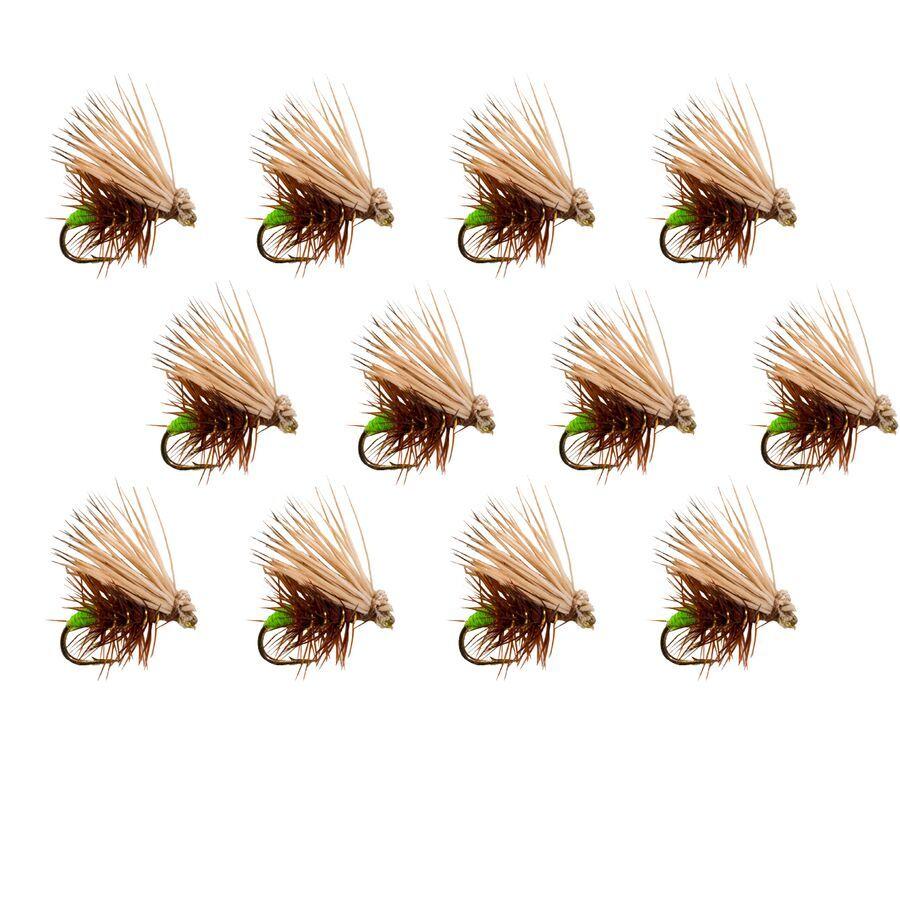 Montana Fly Company Elk Hair Caddis - 12-Pack Brown