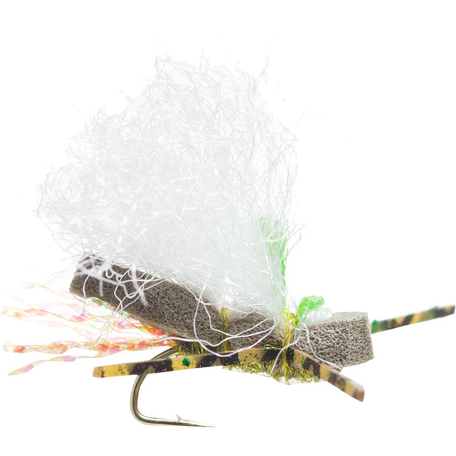 Montana Fly Company Hi-Vis Micro Chubby - 12-Pack Olive