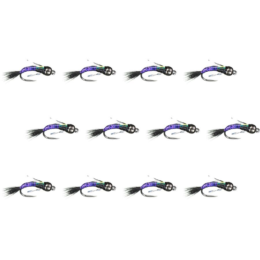 Montana Fly Company Juan's Tungsten High Def - 12-Pack Purple