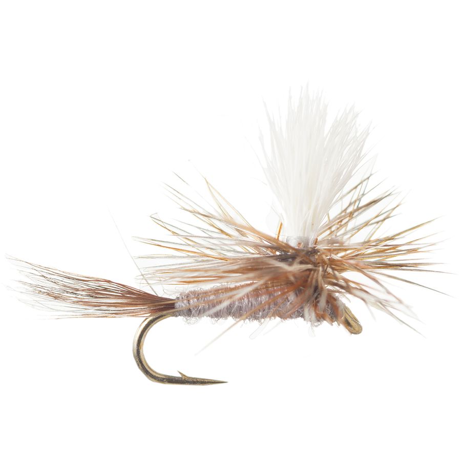 Montana Fly Company Parachute Adams - 12-Pack Calftail Wing