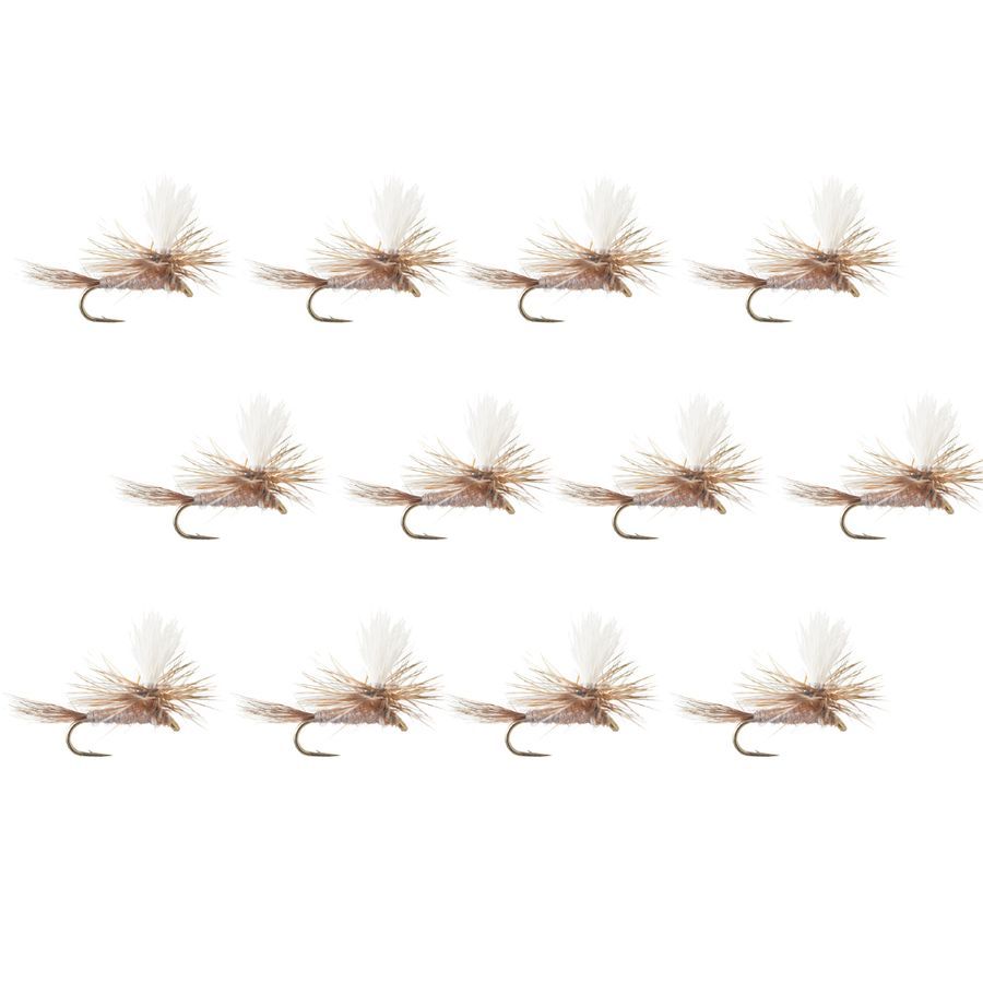 Montana Fly Company Parachute Adams - 12-Pack Calftail Wing
