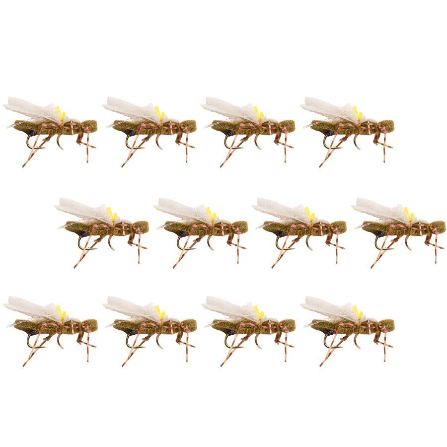 Montana Fly Company Water Walker - 12-Pack Dark Tan/Golden Stone