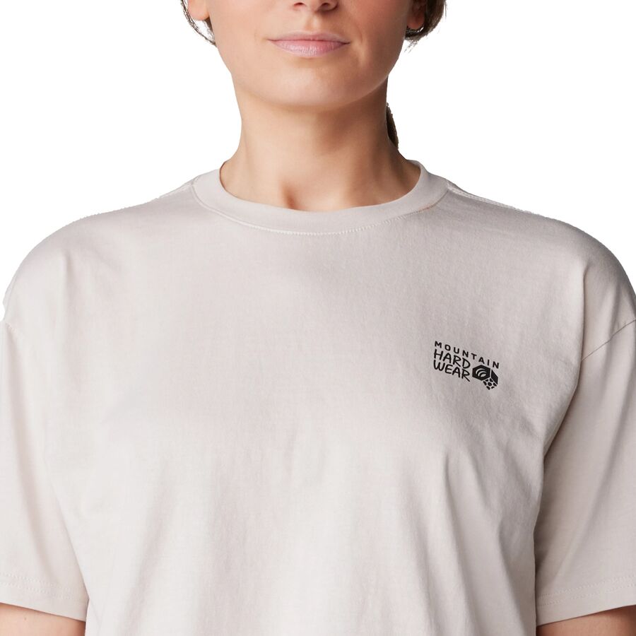 Mountain Hardwear Box Logo Boxy Crop Short-Sleeve Top - Women's Talc