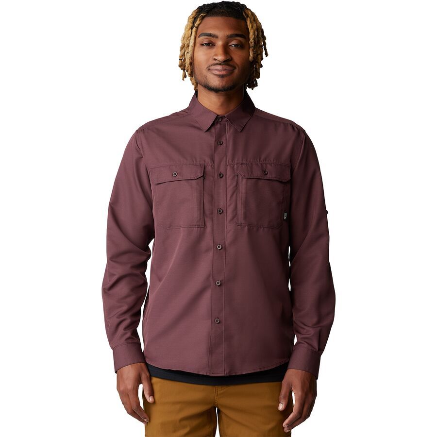 Mountain Hardwear Canyon Long-Sleeve Shirt - Men's Blackberry