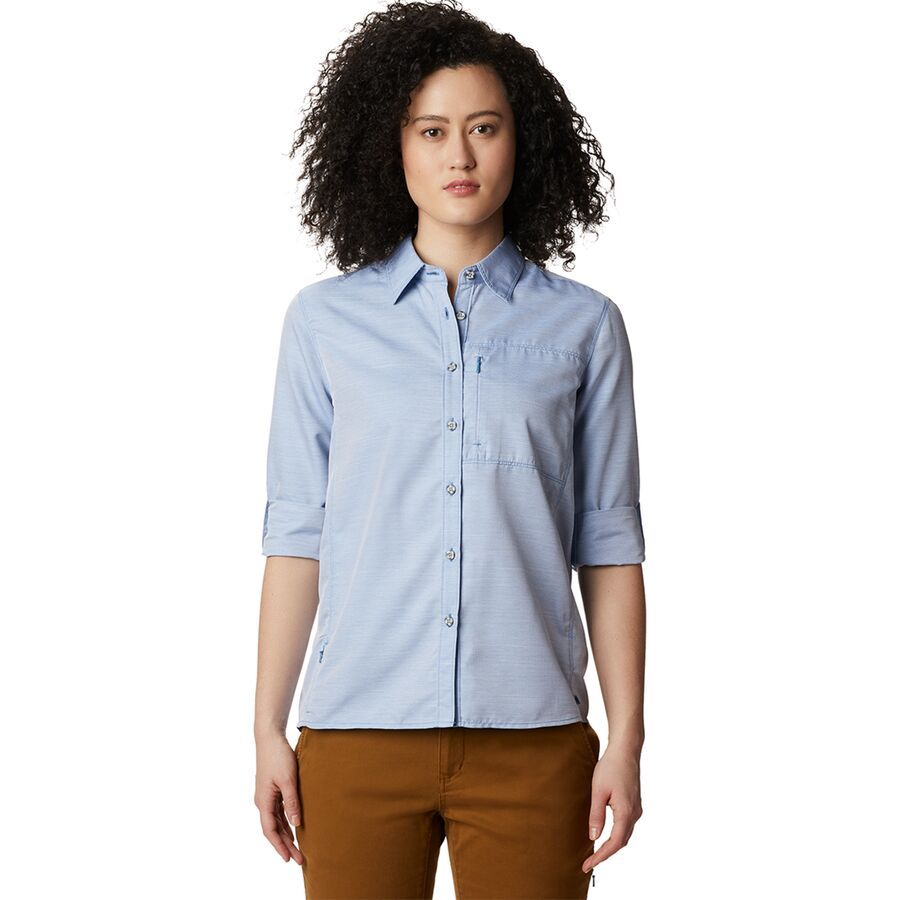 Mountain Hardwear Canyon Long-Sleeve Shirt - Women's Deep Lake