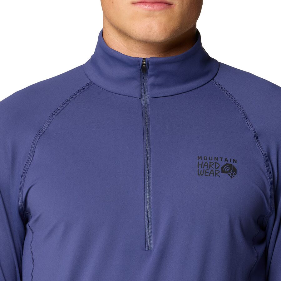 Mountain Hardwear Crater Lake 1/2-Zip Shirt - Men's Lapis Dusk
