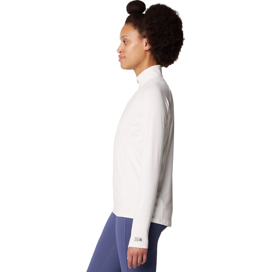 Mountain Hardwear Crater Lake Half-Zip Top - Women's Fogbank
