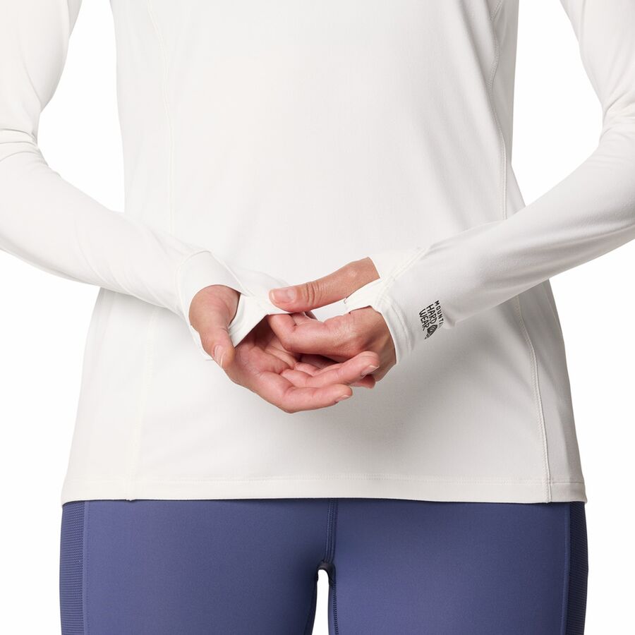Mountain Hardwear Crater Lake Half-Zip Top - Women's Fogbank