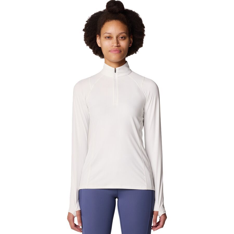 Mountain Hardwear Crater Lake Half-Zip Top - Women's Fogbank