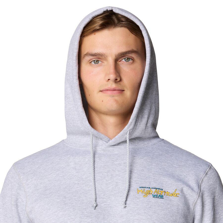 Mountain Hardwear Hardwear Tri-Color Logo Hoodie - Men's Hardwear Grey Heather
