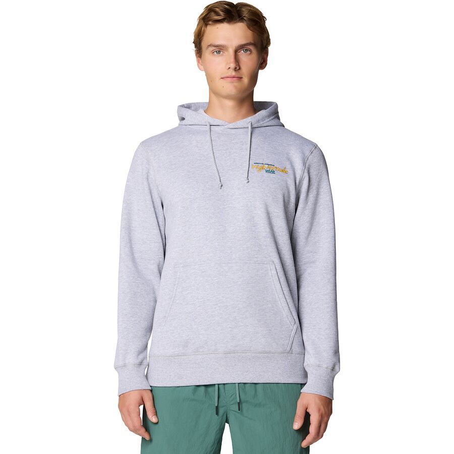 Mountain Hardwear Hardwear Tri-Color Logo Hoodie - Men's Hardwear Grey Heather