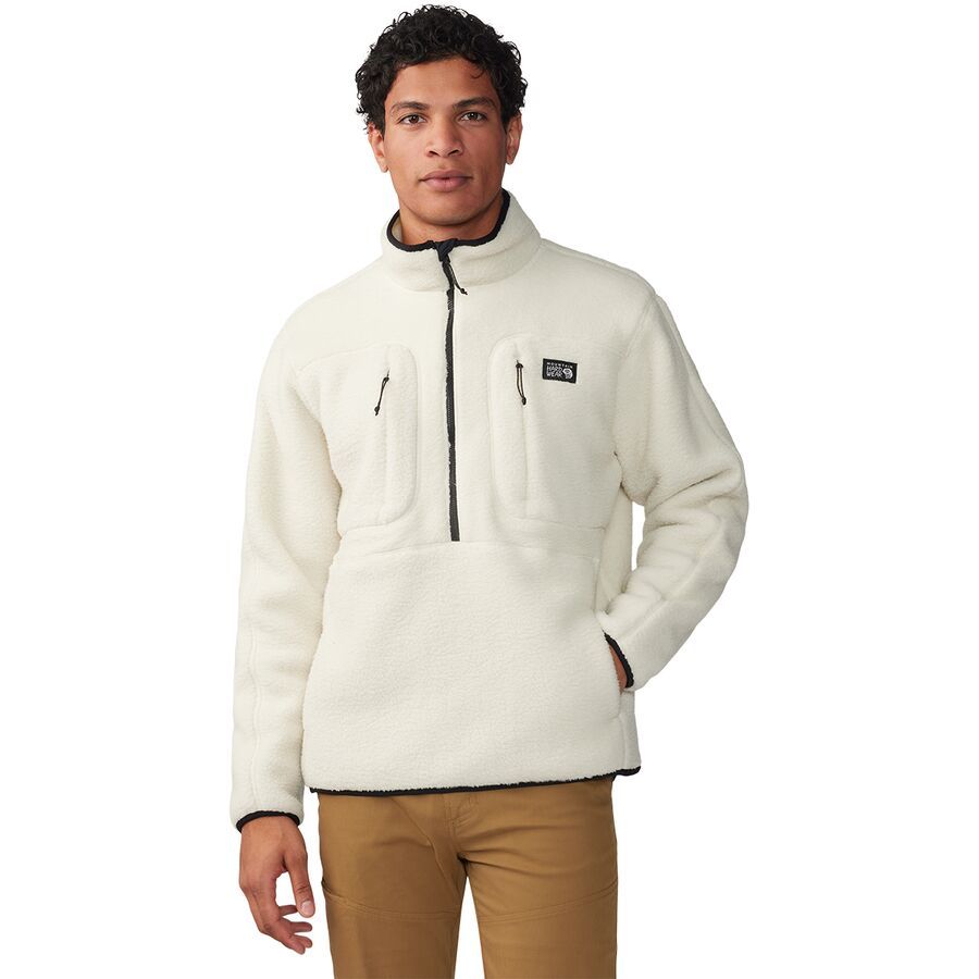 Mountain Hardwear HiCamp Fleece Pullover - Men's Stone