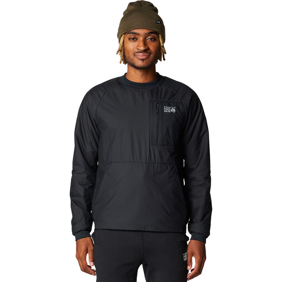 Mountain Hardwear Kor Alloy Crew Sweatshirt - Men's Black