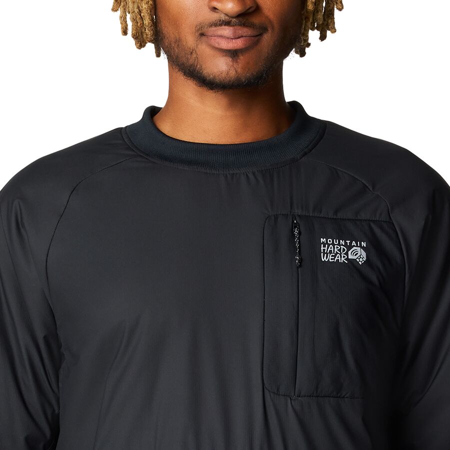Mountain Hardwear Kor Alloy Crew Sweatshirt - Men's Black