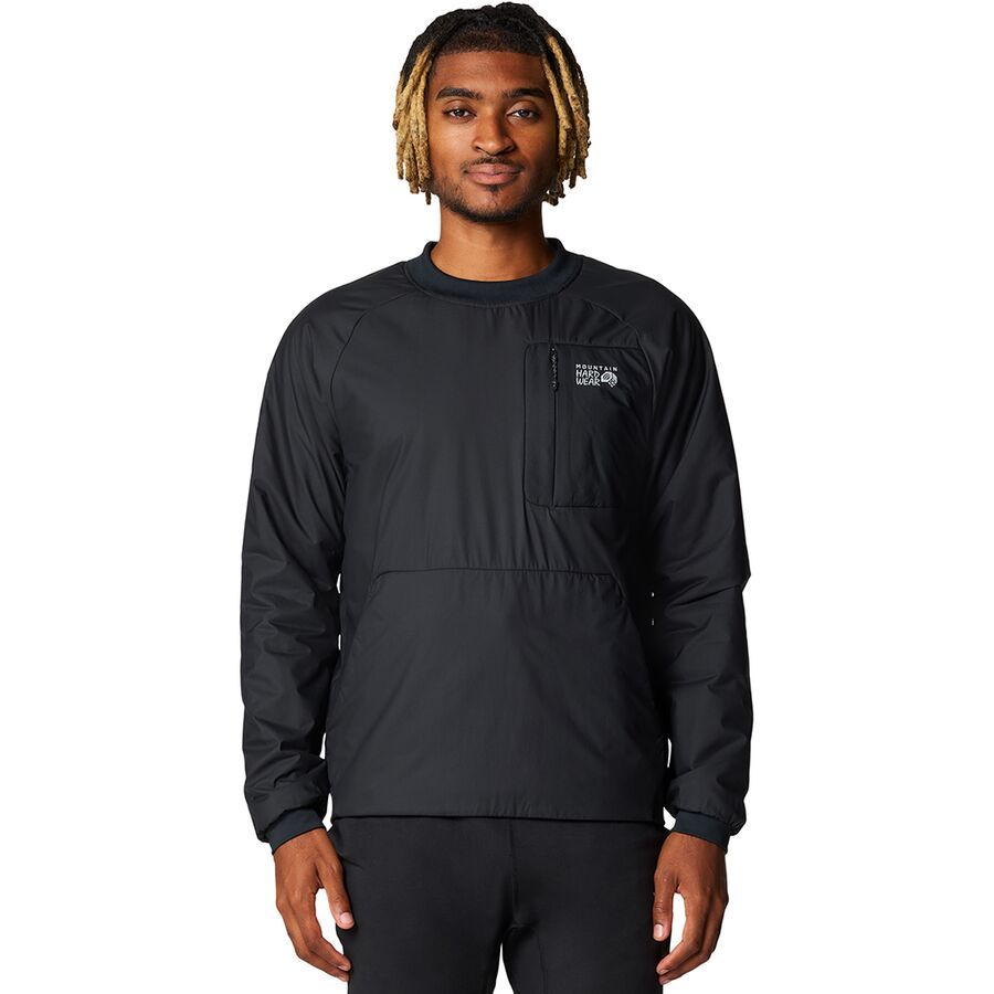 Mountain Hardwear Kor Alloy Crew Sweatshirt - Men's Black