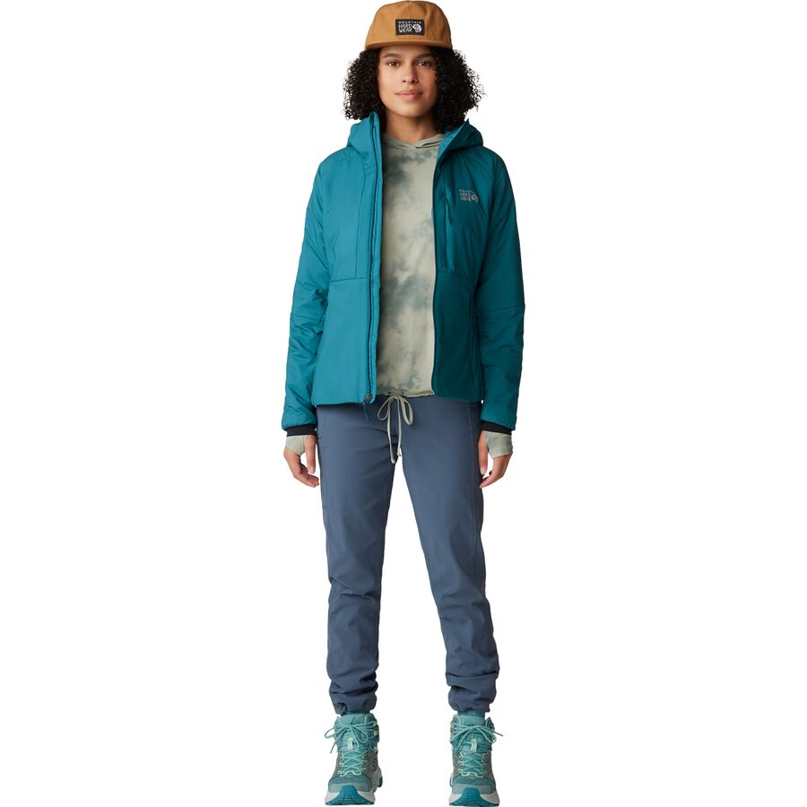 Mountain Hardwear Kor Stasis Hoodie - Women's Jack Pine