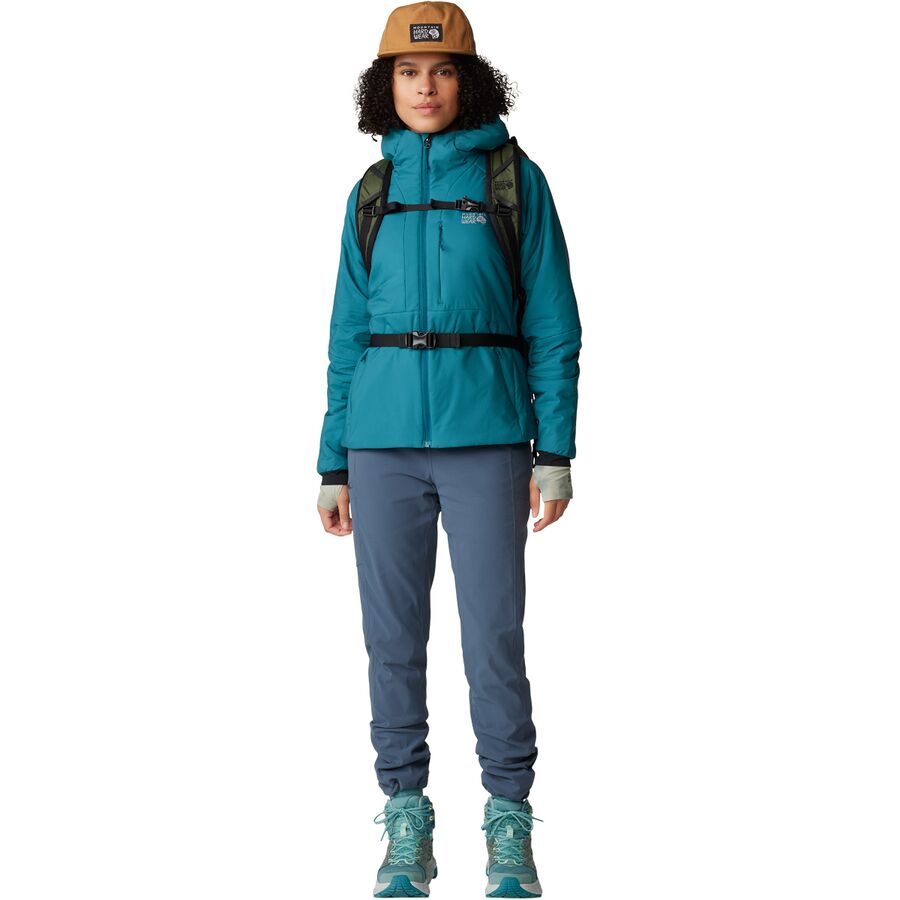 Mountain Hardwear Kor Stasis Hoodie - Women's Jack Pine