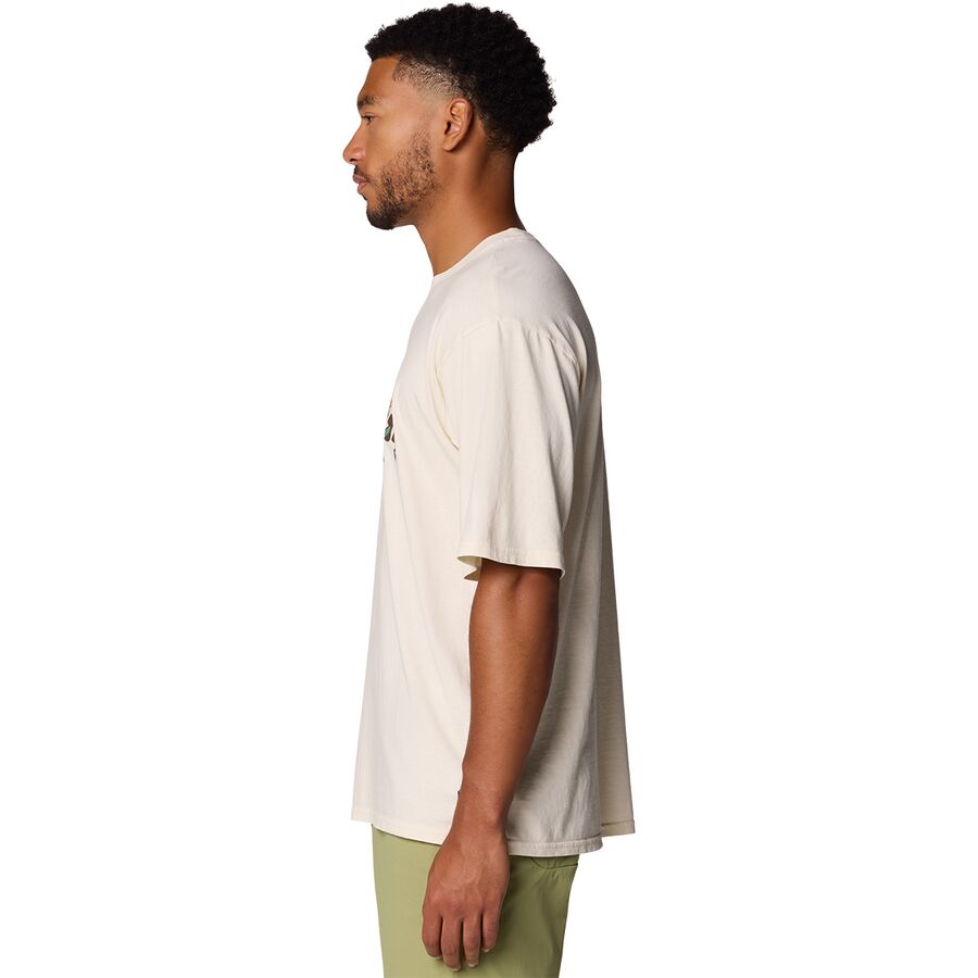 Mountain Hardwear MHW Sun Stash Collab Short-Sleeve Shirt - Men's Stone