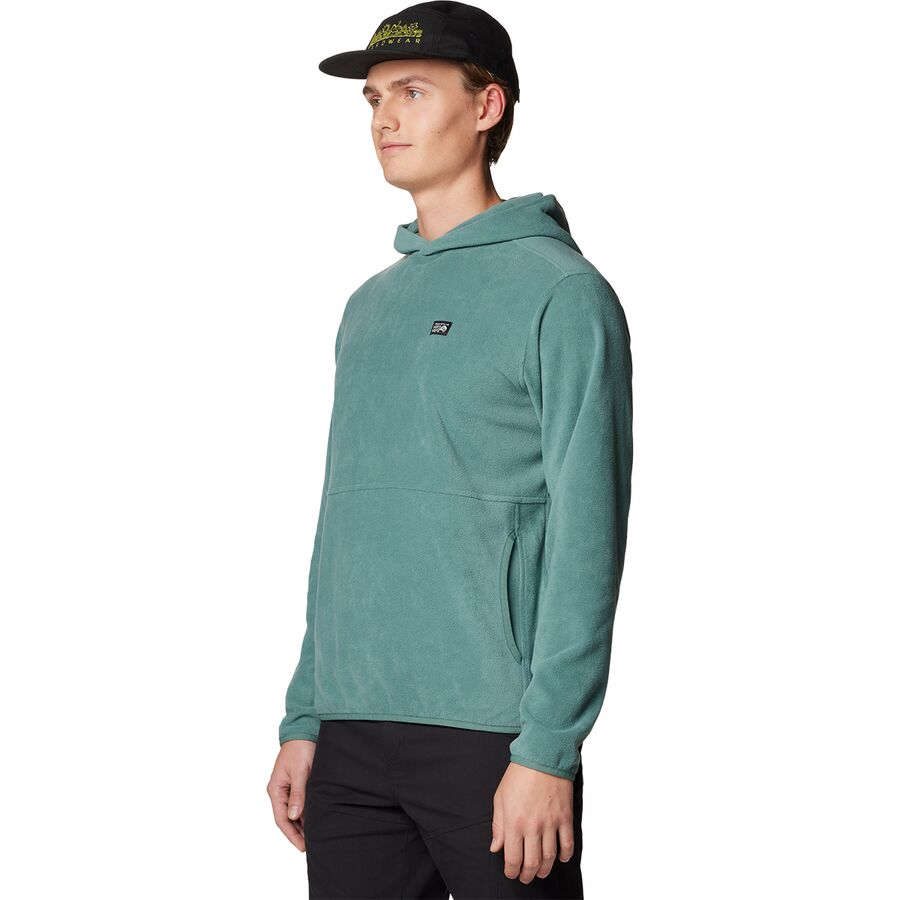 Mountain Hardwear Microchill Hoodie - Men's Blue Pine