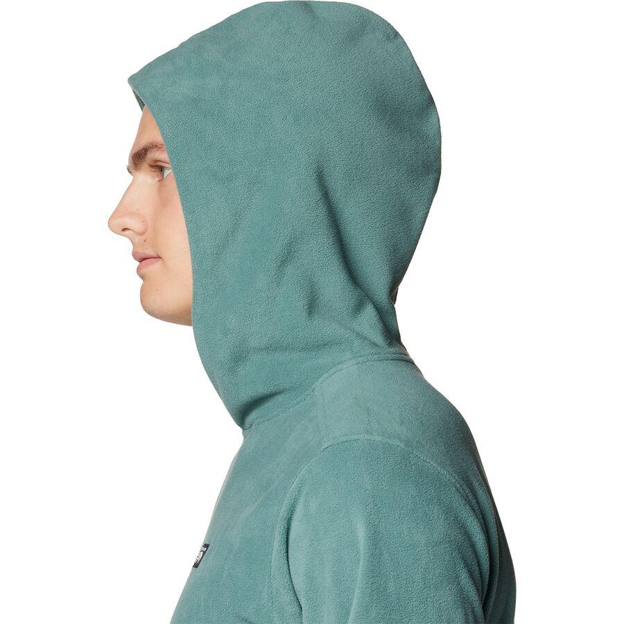Mountain Hardwear Microchill Hoodie - Men's Blue Pine