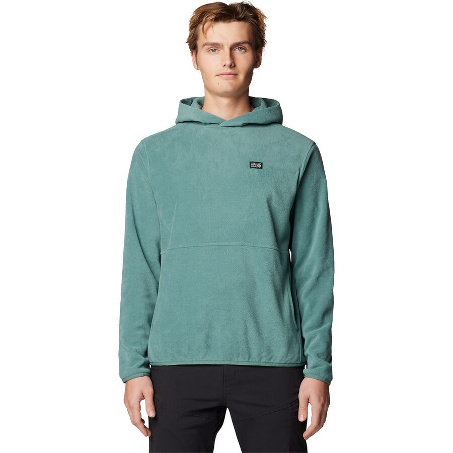 Mountain Hardwear Microchill Hoodie - Men's Blue Pine