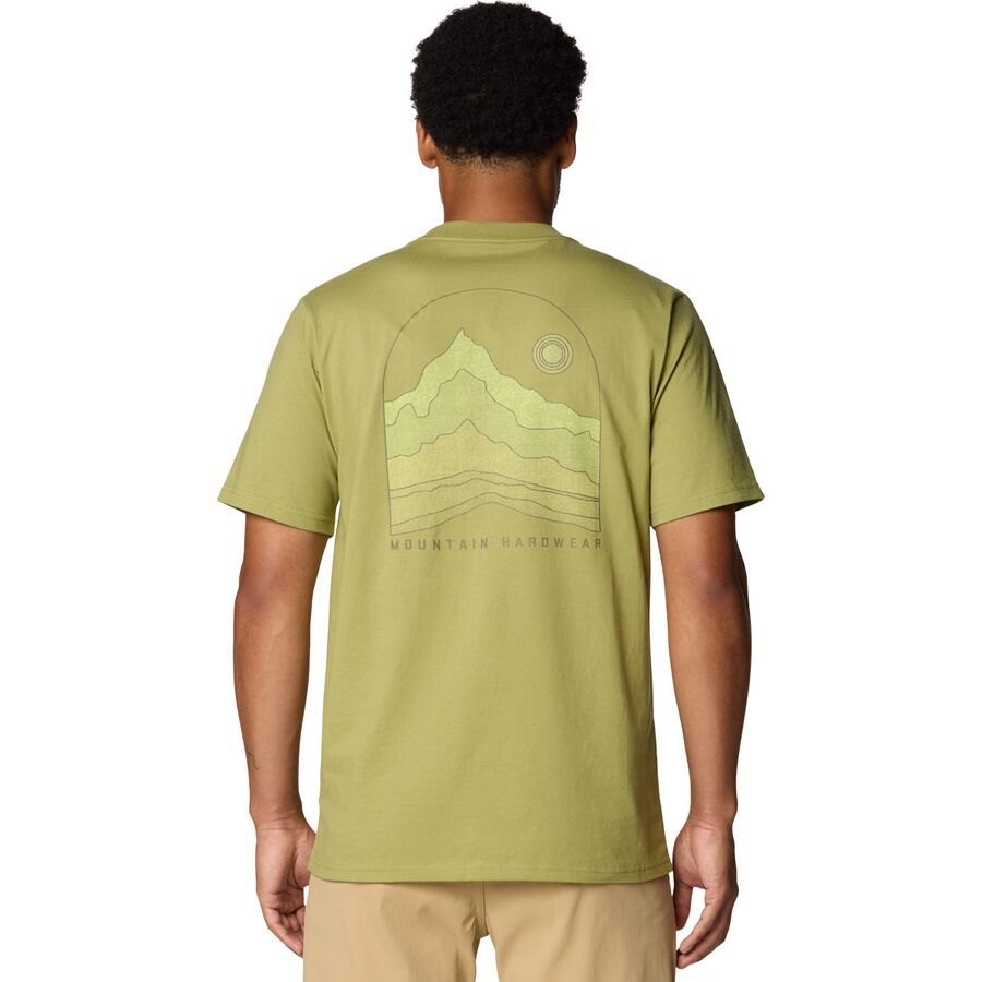 Mountain Hardwear Mountain Sunset Short-Sleeve T-Shirt - Men's Fatigue Green