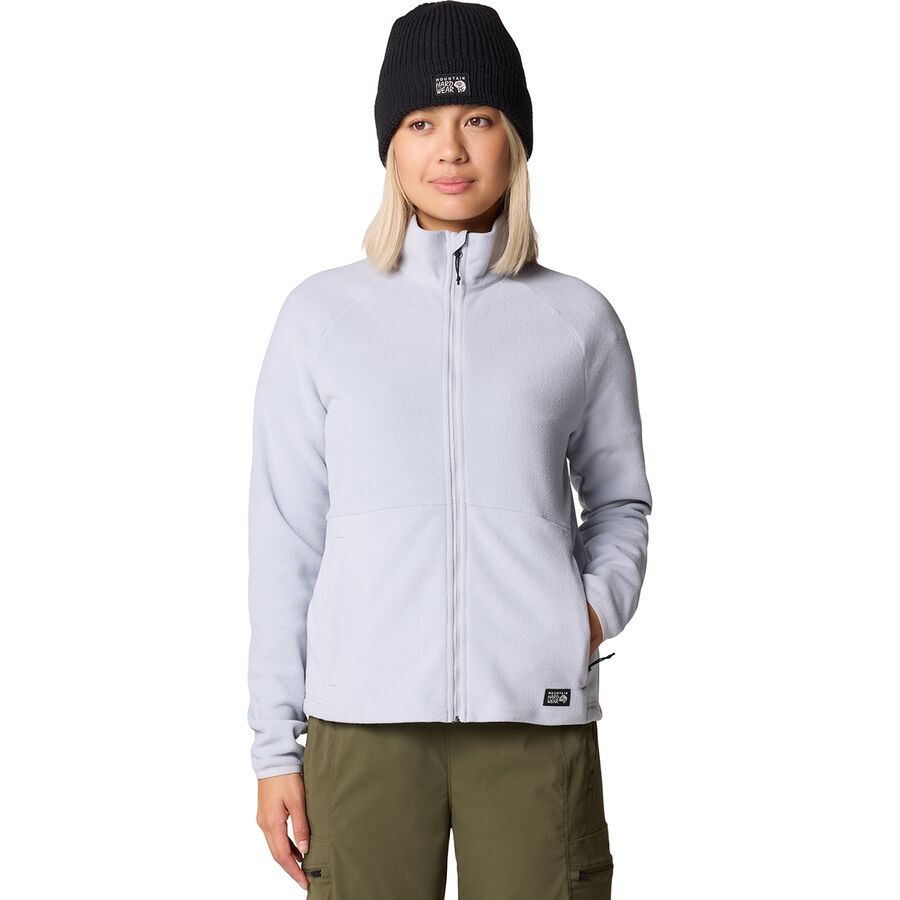 Mountain Hardwear Oakoram Fleece Full-Zip Jacket - Women's Glacial