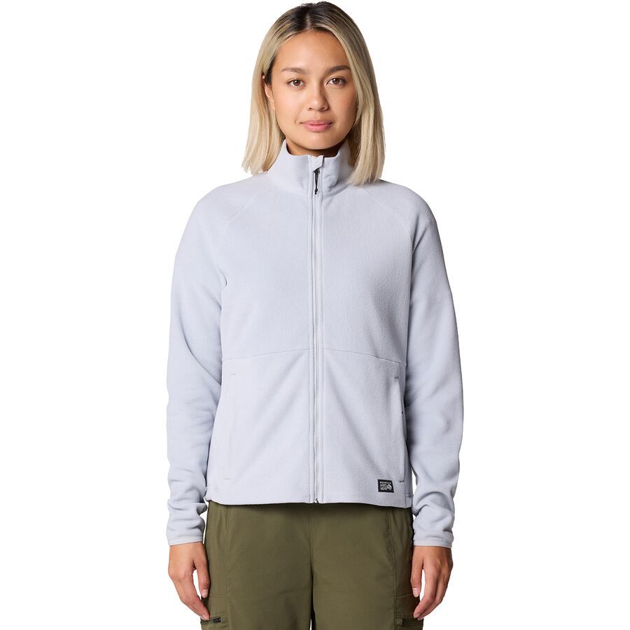 Mountain Hardwear Oakoram Fleece Full-Zip Jacket - Women's Glacial