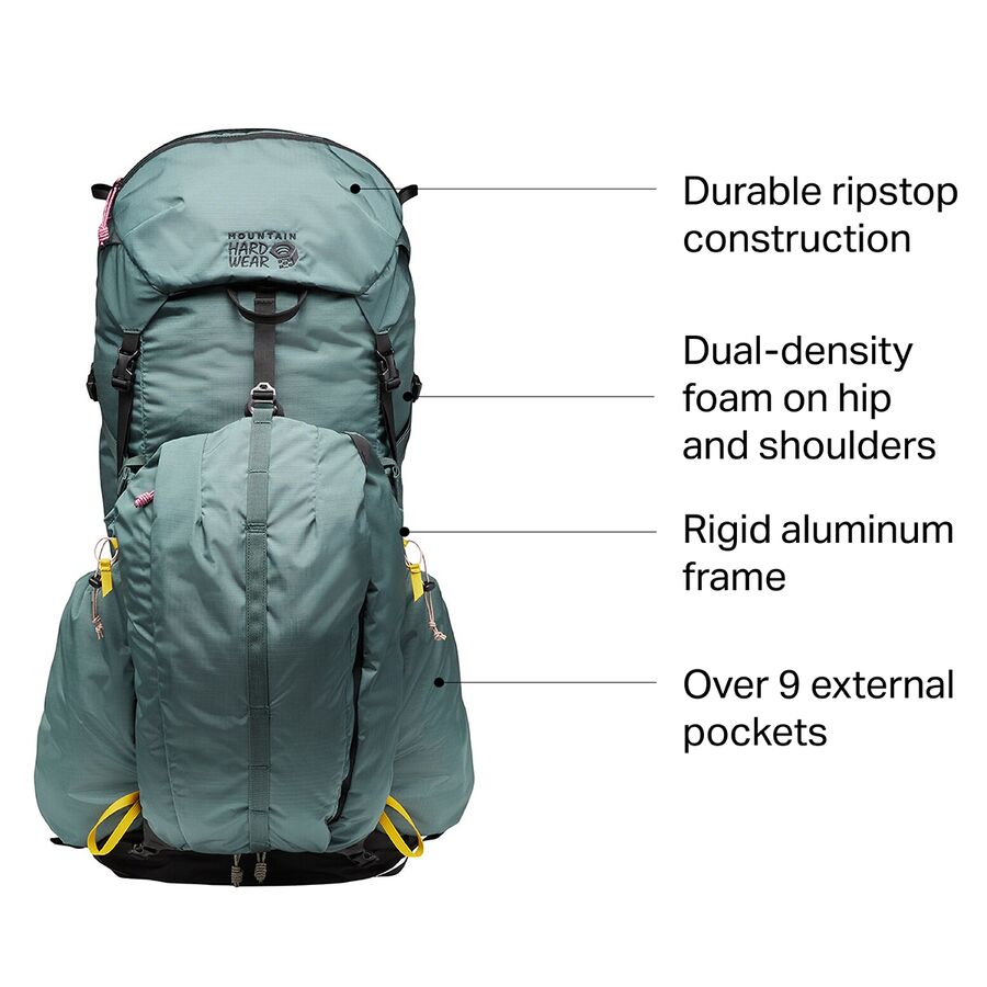 Mountain Hardwear PCT 55L Backpack Black Spruce