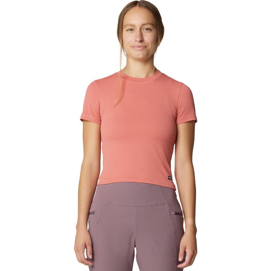 Mountain Hardwear Peak Knit Short-Sleeve Top - Women's Fleurs