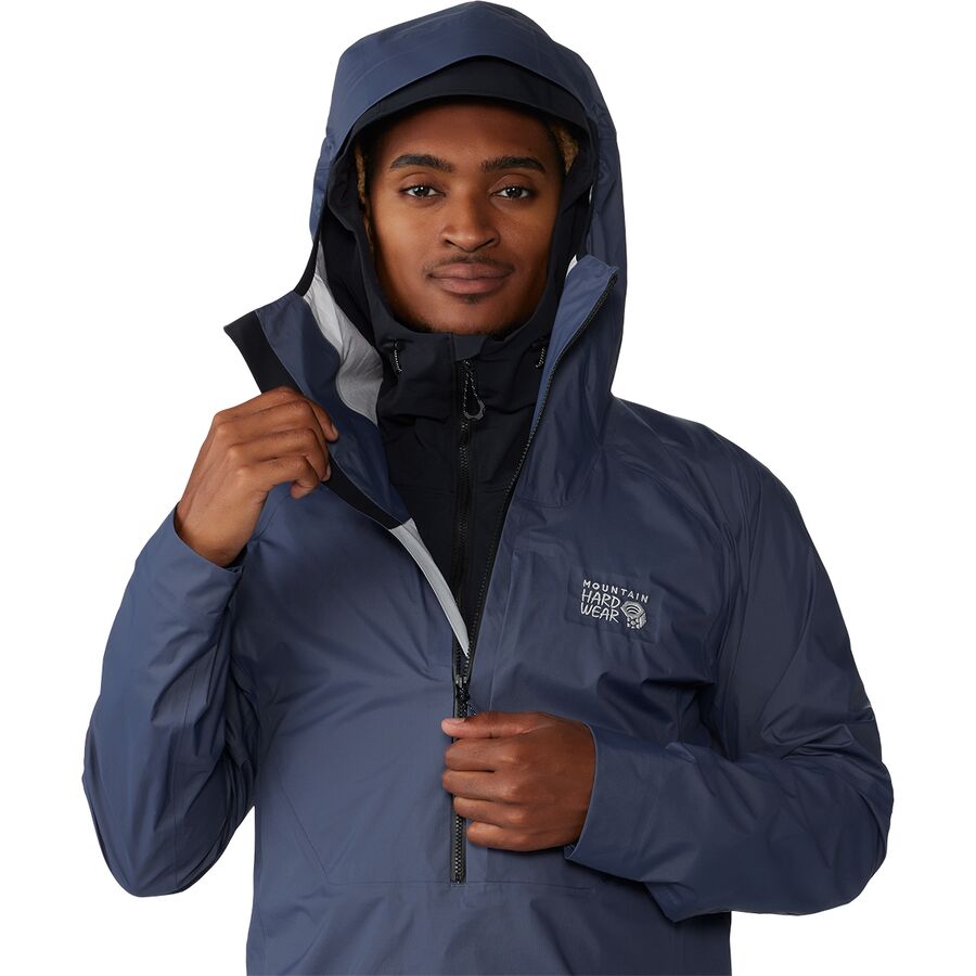 Mountain Hardwear Premonition UL Anorak - Men's Blue Slate
