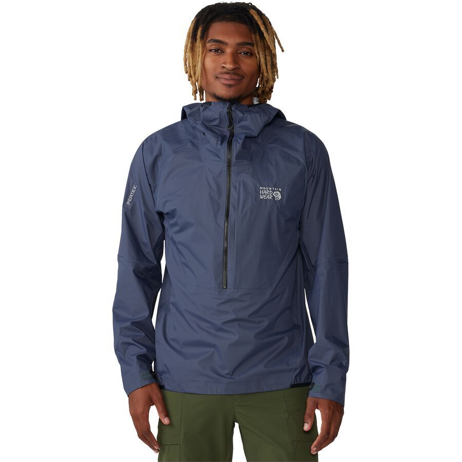 Mountain Hardwear Premonition UL Anorak - Men's Blue Slate