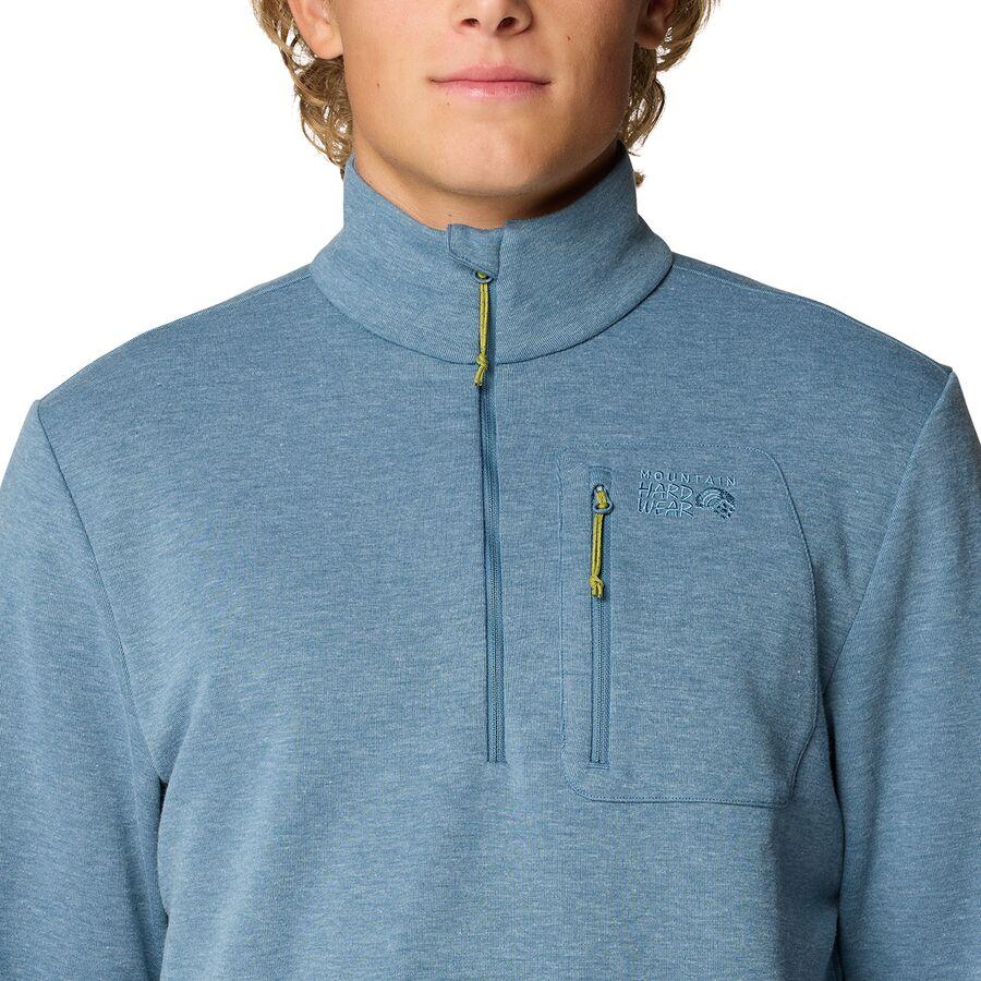 Mountain Hardwear Route Out 1/2-Zip Pullover - Men's Adriatic Blue