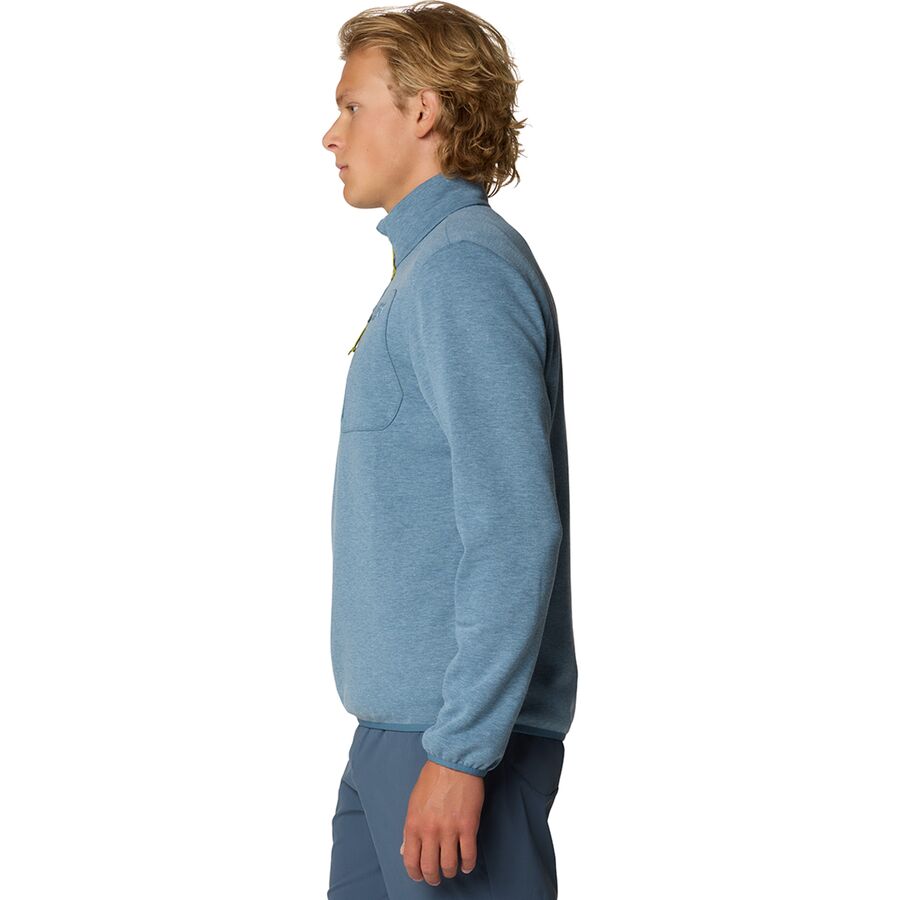 Mountain Hardwear Route Out 1/2-Zip Pullover - Men's Adriatic Blue