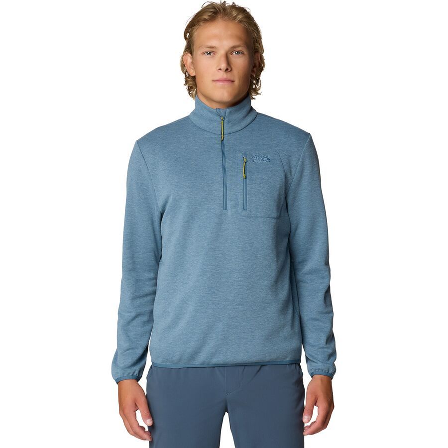 Mountain Hardwear Route Out 1/2-Zip Pullover - Men's Adriatic Blue