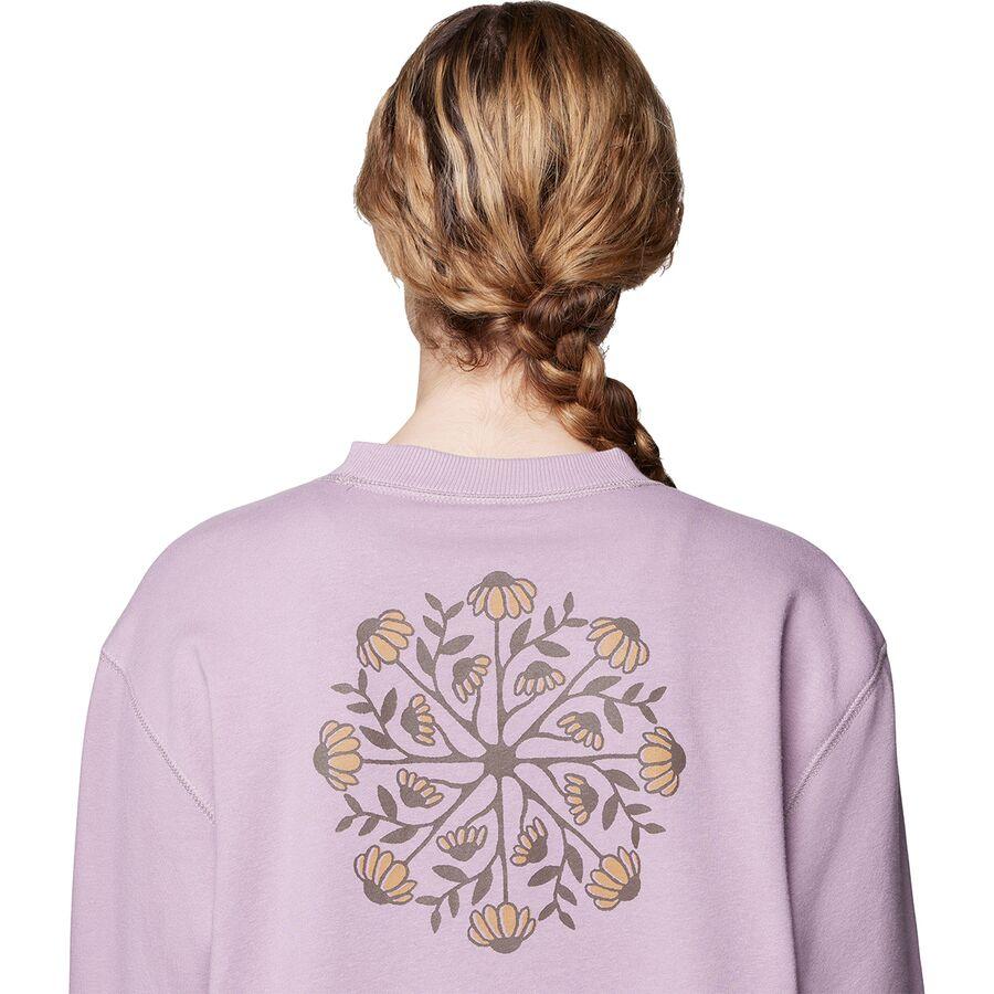 Mountain Hardwear Seek Floral Pullover Crew - Women's Daze
