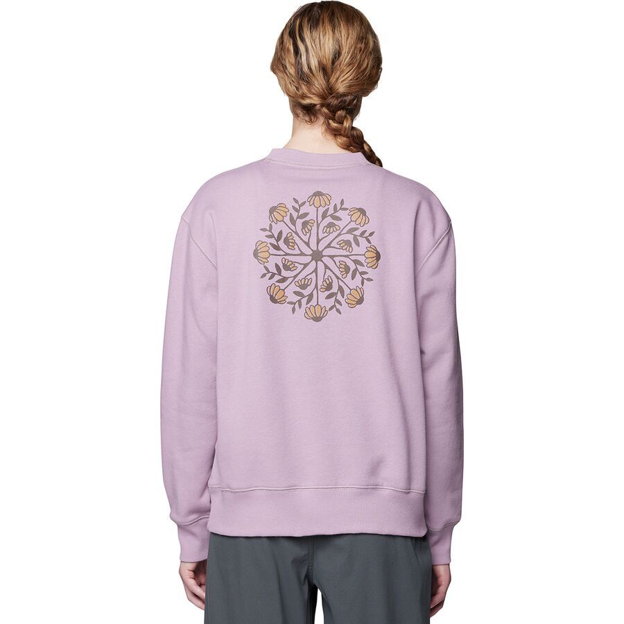 Mountain Hardwear Seek Floral Pullover Crew - Women's Daze
