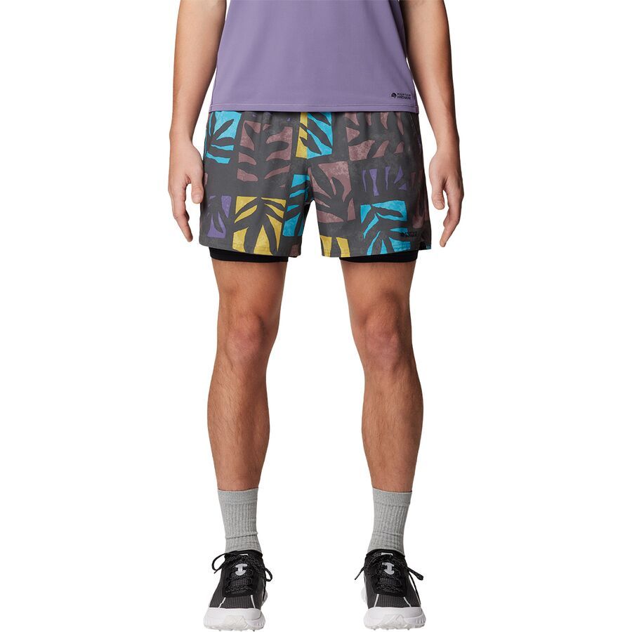 Mountain Hardwear Shade Lite 5in Short - Men's Allium Meadows Print