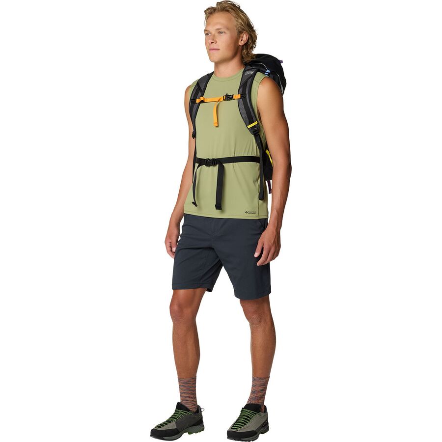 Mountain Hardwear SplitSecond Tank Top - Men's Light Cactus