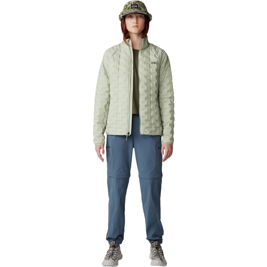 Mountain Hardwear Stretchdown Light Jacket - Women's White Sage