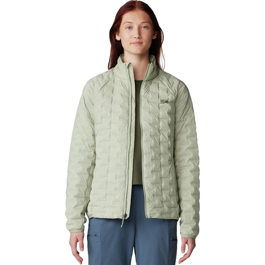 Mountain Hardwear Stretchdown Light Jacket - Women's White Sage