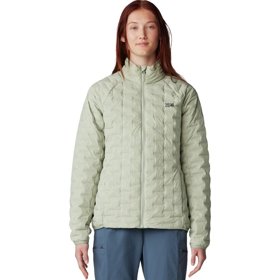 Mountain Hardwear Stretchdown Light Jacket - Women's White Sage
