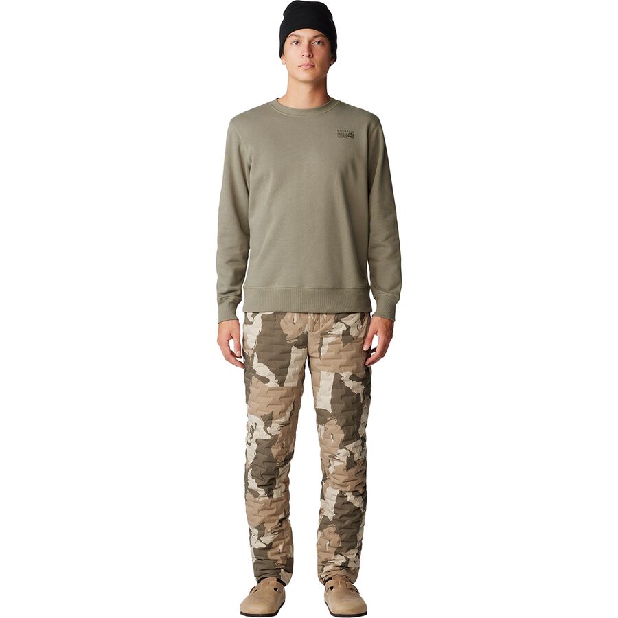 Mountain Hardwear Stretchdown Light Pant - Men's Badlands Snowdrifts Print