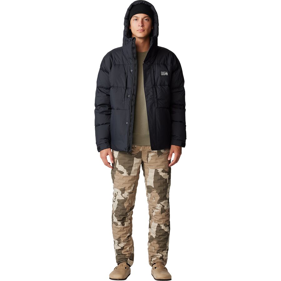 Mountain Hardwear Stretchdown Light Pant - Men's Badlands Snowdrifts Print