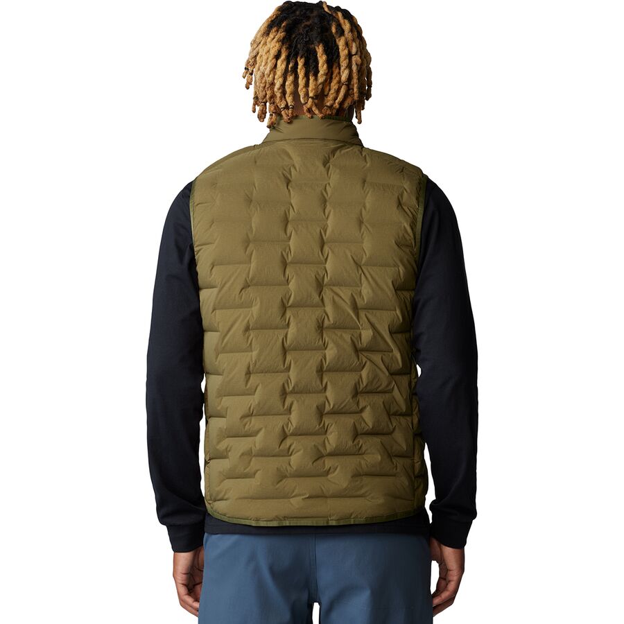 Mountain Hardwear Stretchdown Vest - Men's Combat Green