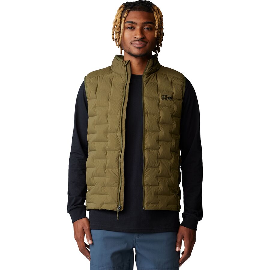 Mountain Hardwear Stretchdown Vest - Men's Combat Green