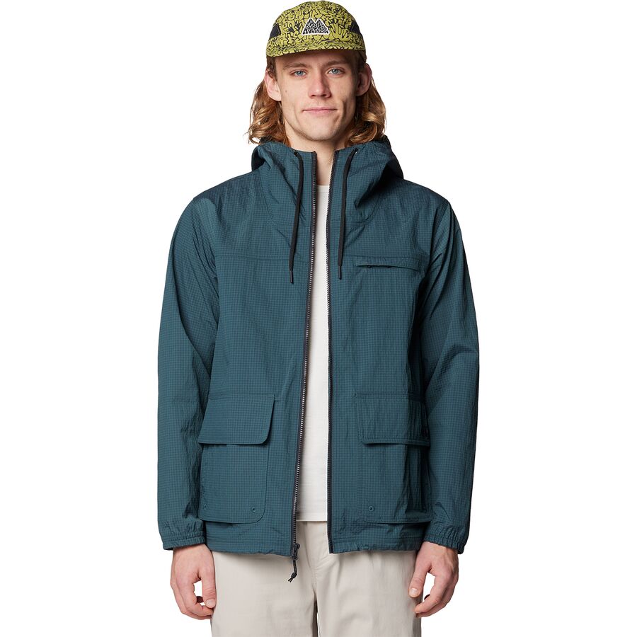 Mountain Hardwear Stryder Full-Zip Jacket - Men's Blue Pine Ripstop