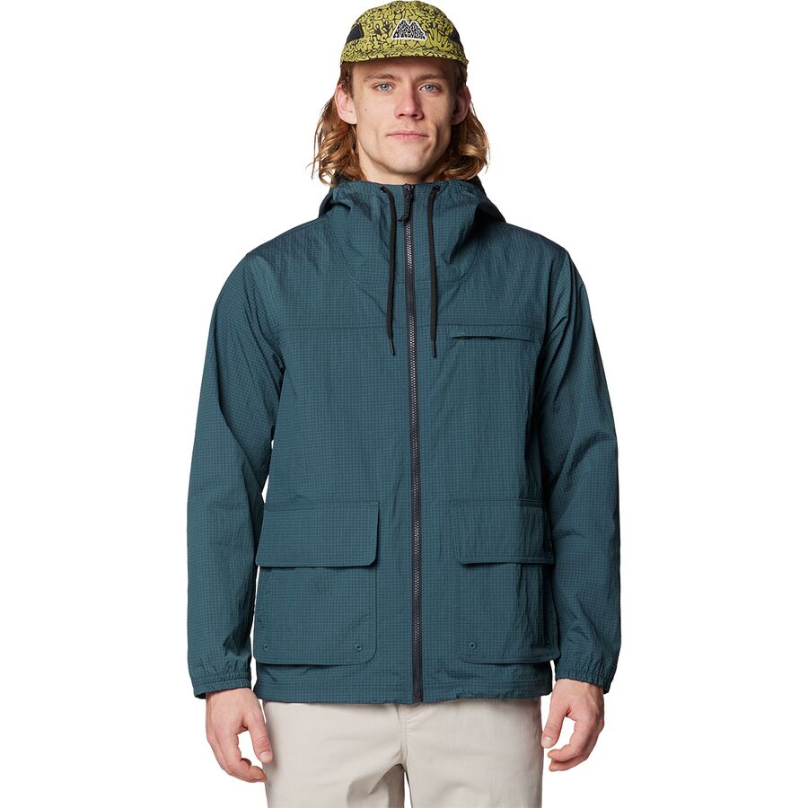 Mountain Hardwear Stryder Full-Zip Jacket - Men's Blue Pine Ripstop