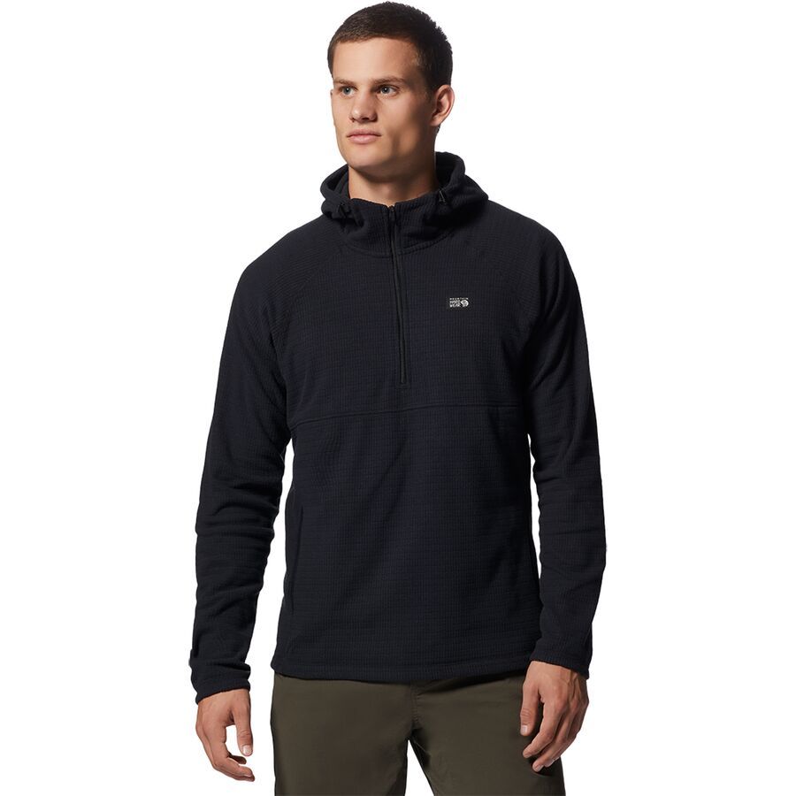 Mountain Hardwear Summit Grid Hoodie - Men's Black